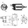 HOFFER 6646112 Solenoid Switch, starter